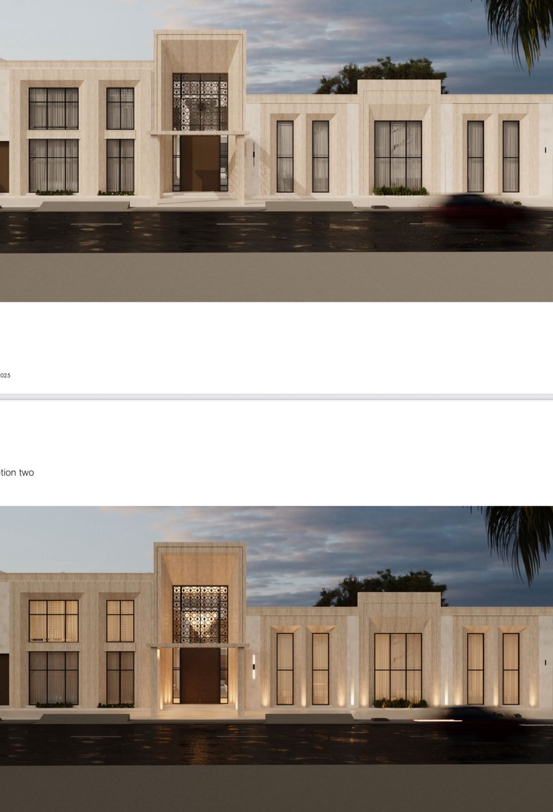 تصميم قصر كلاسيكي – حي العارض